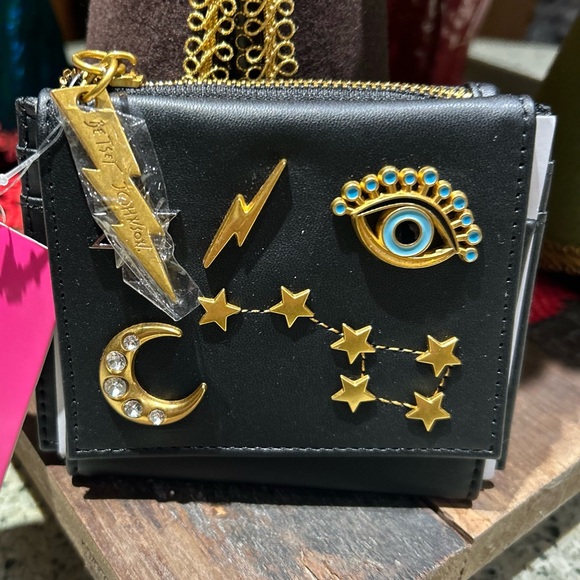 Betsey Johnson Handbags - NWT-Betsey Johnson Wallet- Celestial Evil Eye & Star Design